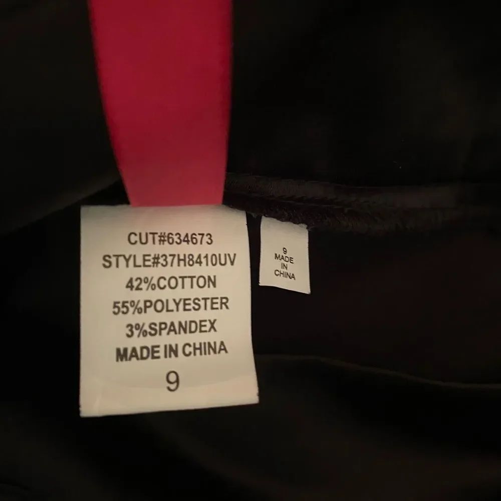 #OfficeSiren 💃 Heart & Soul Ruffle Back *Satin* Feel Skirt Sz 9 EUC - Picture 6 of 8